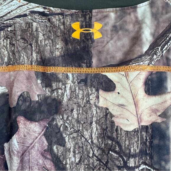Under Armour UA Camo Hunting Compression Short Sleeve Shirt Breakup infinity - Picture 3 of 9